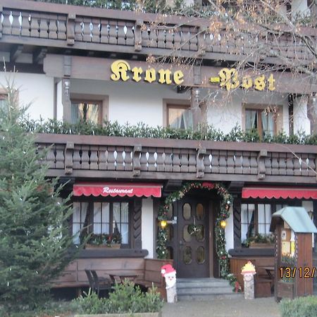 Gasthaus-Krone-Post Simonswald Exterior foto